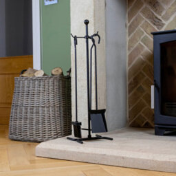 Jvl Edale Contemporary Fireside 3 Piece Companion Set - thumbnail 8