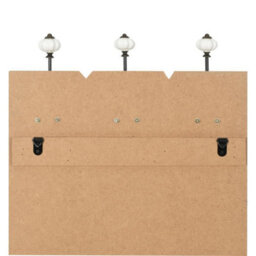 Vidaxl Wall-Mounted Coat Rack With 6 Hooks 120X40 Cm Thank You - thumbnail 6