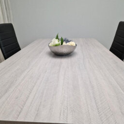 Kosy Koala Modern Rectangle Dining Table Set With 4 Black Chairs Dining Room Furniture - thumbnail 5