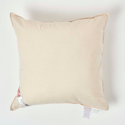 "Homescapes Organic Cushion Pad - Premium Cushion Inserts And Fillers For Comfort 50 X 50 Cm (20 X 20"")"
