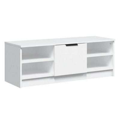 Vidaxl Tv Cabinet White 102X35.5X36.5 Cm Engineered Wood - image 1