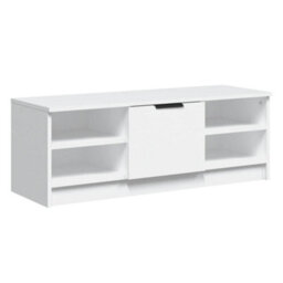 Vidaxl Tv Cabinet White 102X35.5X36.5 Cm Engineered Wood - thumbnail 1