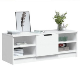 Vidaxl Tv Cabinet White 102X35.5X36.5 Cm Engineered Wood - thumbnail 4