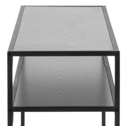 Wyld Haus El Paso Black Metal And Wood Console Table 1200 X 350 X 790 mm - thumbnail 8