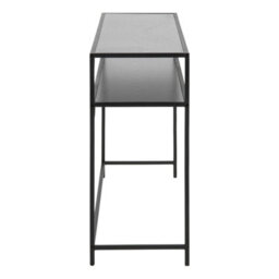 Wyld Haus El Paso Black Metal And Wood Console Table 1200 X 350 X 790 mm - thumbnail 5