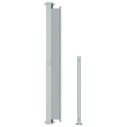 Berkfield Patio Retractable Side Awning 200X500 Cm Grey - thumbnail 5