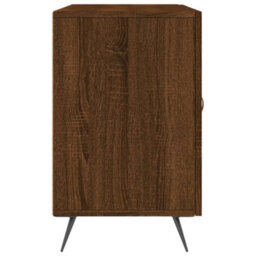 Berkfield Modern Sideboard Brown Oak 100X36X60 Cm Engineered Wood - thumbnail 7