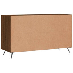 Berkfield Modern Sideboard Brown Oak 100X36X60 Cm Engineered Wood - thumbnail 8