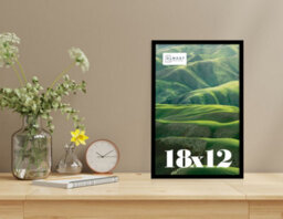 18X12 Black Picture Frame (45.7 X 30.5Cm) Poster, Photo, Artwork, Gallery Wall Or Print - thumbnail 2