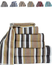 TheWhiteWater Limited Gift Bale Set Of 4 Pcs Mocha Towels 100% Natural Cotton