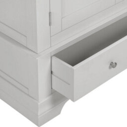 Seconique Bordeaux 2 Door Wardrobe Pebble Grey And Oak (Partially Assembled) - thumbnail 3