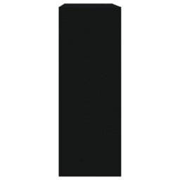 Berkfield Shoe Cabinet Black 60X21X57 Cm Engineered Wood - thumbnail 6