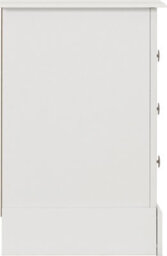 Seconique Stratford 3 Drawer Bedside White Shabby Chic - thumbnail 6