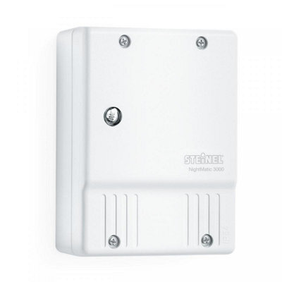 Steinel Nightmatic 3000 White Twilight Switch Photo-Cell Controller Economy Mode - image 1