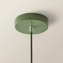 Valuelights Parker Green And Walnut Pendant Ceiling Light - thumbnail 5