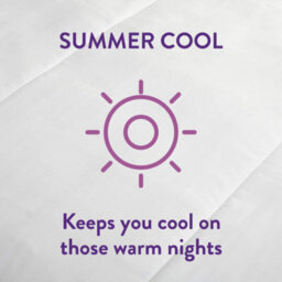 Slumberdown Cool Summer Nights Duvet, 2 Firm Pillows, 7.5 Tog, Double - thumbnail 5