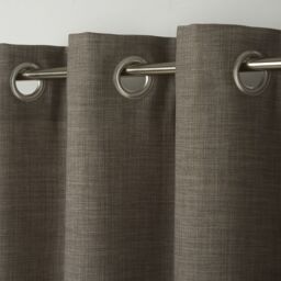 GoodHome Novan Beige Plain Unlined Eyelet Curtain (W)167Cm (L)228Cm, Single - thumbnail 2
