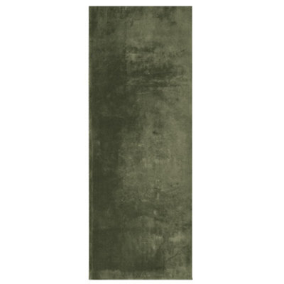 Berkfield Modern Rug Huarte Short Pile Soft And Washable Forest Green 80X200 Cm