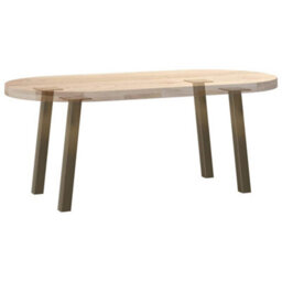 Berkfield Coffee Table Legs 4 Pcs Natural Steel 30 Cm Steel - thumbnail 7