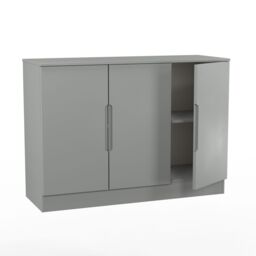 Messina Ready Assembled Matt Dusk Grey Sideboard (H)785mm (W)1091mm (D)400mm - thumbnail 6