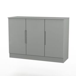 Messina Ready Assembled Matt Dusk Grey Sideboard (H)785mm (W)1091mm (D)400mm - thumbnail 3
