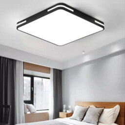 Ultra Thin Square Led Ceiling Light Modern Simple Black 40 Cm - thumbnail 1