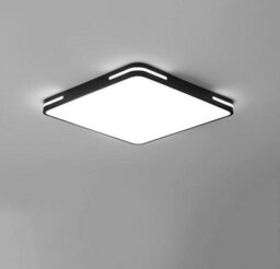 Ultra Thin Square Led Ceiling Light Modern Simple Black 40 Cm - thumbnail 5