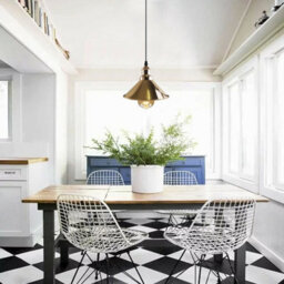 Industrial Single Pendant Light 22Cm Cone French Gold Metal Vintage Flush Mount Ceiling Lamp For Bedroom Hallway Kitchen - thumbnail 2
