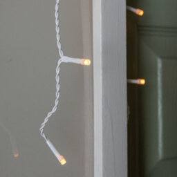 Samuel Alexander 16M 640 Led Frosted Iciclebrights Christmas String Lights In Vintage Gold - thumbnail 6