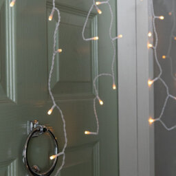 Samuel Alexander 16M 640 Led Frosted Iciclebrights Christmas String Lights In Vintage Gold - thumbnail 4