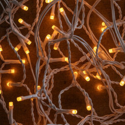 Samuel Alexander 16M 640 Led Frosted Iciclebrights Christmas String Lights In Vintage Gold - thumbnail 8
