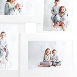 Berkfield Collage Photo Frame For 4X(13X18 Cm) Picture White Mdf - thumbnail 5