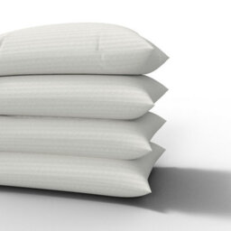 ARLinens Stripes Pillows Hollowfiber Filled Hotel Quality Bounce Back Bed Pillows Pack Of 4 - thumbnail 4