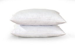 ARLinens Stripes Pillows Hollowfiber Filled Hotel Quality Bounce Back Bed Pillows Pack Of 4 - thumbnail 2