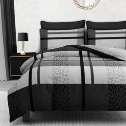 Lazzaro Cheetah Premium Microfibre King Duvet Cover Set Lightweight Durable Easy Care With Zipper Closure - thumbnail 3