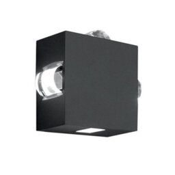 Elstead Lighting Agner 4 Light Wall Light Finish : Graphite Wired : 4X10W Led 220-240V 50Hz, Ip54 - thumbnail 1