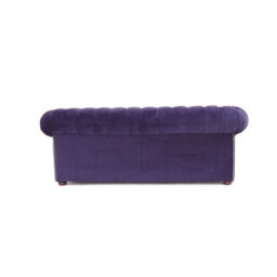 Chesterfield 3 Seater Malta Amethyst Purple Real Velvet Sofa In Classic Style - thumbnail 8