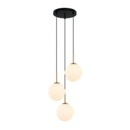 Luminosa Lighting Luminosa Deore Cluster Pendant Ceiling Light Antique Bronze 3Xe27 - thumbnail 2