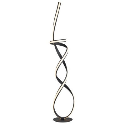 Pagazzi Lighting Pagazzi Fraser Led Matt Black Floor Lamp - image 1