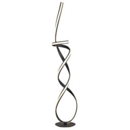 Pagazzi Lighting Pagazzi Fraser Led Matt Black Floor Lamp - thumbnail 1