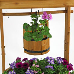 Actiasgear Wooden Wishing Well Garden Planter - thumbnail 3
