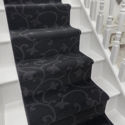 Vines Stair Runner - Soft & Durable Carpet Runner For Stairs & Staircases, Multiple Lengths - image 1