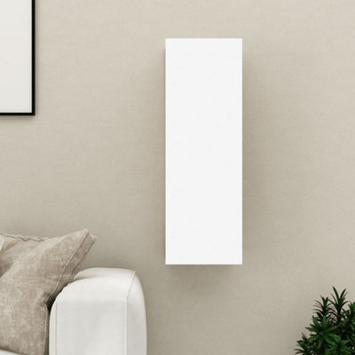 Berkfield Tv Cabinet White 30.5X30X90 Cm Engineered Wood - image 1