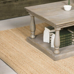 Yolette Artisan Chunky Woven Jute Rug 170X120Cm - thumbnail 3