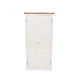 Cabinet Bits Cosenza 2 Door Wardrobe Chrome Knob - thumbnail 1