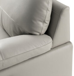 SC FURNITURE LIMITED Grey Leather Corner Sofa + Usb Charging Ports - Lhf - Brooklyn - thumbnail 4