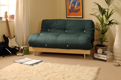 Comfy Living 4Ft Futon Set In Green - image 1