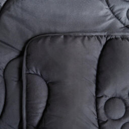 Ohs Gaming Duvet Coverless Quilted 7.5 Tog Pillowcase Set Embossed, Charcoal - Double - thumbnail 4