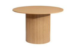 Birlea Axel Round Fluted Dining Set Table With 4 Chairs - thumbnail 8