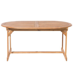 Beliani Garden Dining Set 8 Seater Maui Multicolour Acacia Wood With Cushions - thumbnail 7